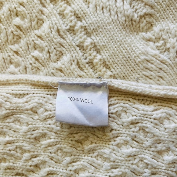 The Frankie Shop Oversized Cable Knit Wool Vest - Picture 6 of 6